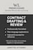 draft and review professional contracts for you, your business or projects