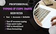 do fast and accurate typing and copy paste work for you