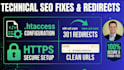 fix 404 errors, 301 redirects, and broken links for shopify and wordpress