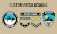 design and deliver pvc custom rubber and embroidery patches