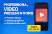 create a professional video presentation