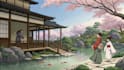 do japanese 2d anime illustration animation