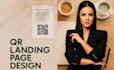 design a custom qr code landing page that converts clicks into actions