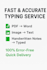 do fast all type typing, file conversion and photo editing