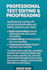 professionally proofread, edit, and improve your text