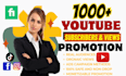 help you reach 1,000 subscribers with legit youtube growth