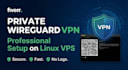install a secure wireguard VPN server on your linux vps