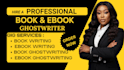 craft your book or ebook as a professional ghoswriter