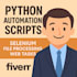 build python automation scripts for web tasks and file processing