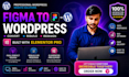 redesign your wordpress website or figma to elementor