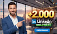 increase linkedin followers and build authority fast