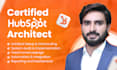 setup and optimize hubspot CRM with workflows, automation and reporting