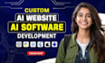develop ai website, ai chatbot, ai web application, ai software developer