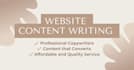 be your professional content writer