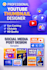design professional youtube thumbnails
