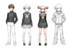 draw your character as a danganronpa sprite