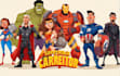 amazing superhero comic cartoon characters