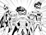 amazing superhero comic cartoon characters