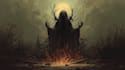 draw horror dark art character creature illustration cover