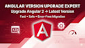 upgrade your angular app and fix errors