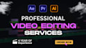 do professional video editing
