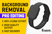 do background removal,photo cutout, and product image editing professionally
