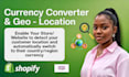 setup multiple currency converter location detector geolocation location changer