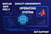 help you with matlab, operating system and assembly language tasks
