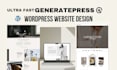 generatepress wordpress website with generateblocks pro, kadence, gutenberg