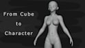 sculpt a high quality stylized girl character