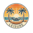 design a relaxing and stylish leisure logo