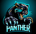do awesome panther head cartoon mascot logo design