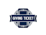 create motivation unique logo for giving ticket