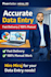 do accurate data entry, copy paste, pdf to excel