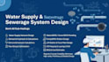 design a water supply,vent, calculaton and distribution network using epanet