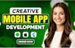 do mobile app development in flutter react, php laravel python django java