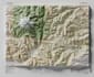 create vintage shaded relief topographic or satellite map