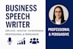 make your business speech perfect
