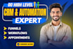 be your gohighlevel expert for sales funnel, CRM and gohighlevel workflow