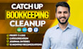 do xero, quickbooks online bookkeeping, cleanup, setup and bank reconciliation