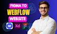 do figma to webflow website design, webflow design, webflow expert, webdeveloper