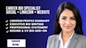 write a powerful linkedin and professional bio that builds your brand