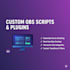 create custom obs scripts and plugins