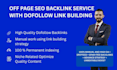 off page SEO backlink service with dofollow link building