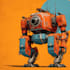 create custom mecha robot art