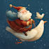 do a christmas card christmas illustration