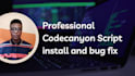 customize and install any codecanyon script