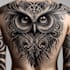 custom an abstract black tattoo design