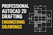 do professional autocad 2d drafting and  engineering drawing