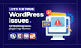 fix your any php, wordpress and plugin issues